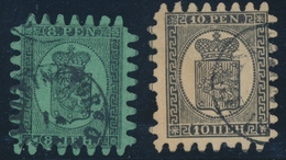 O FINLANDE - O - N°6/7 - Les 2 Val. - TB - Used Stamps