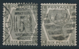 O GRANDE BRETAGNE - O - N°48 X 2 - Obl. Diff. - TB - Used Stamps