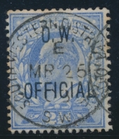 O GRANDE BRETAGNE /SERVICE - O - N°120 - 10s Bleu - TB - Service