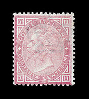 (*) ROYAUME D'ITALIE - (*) - N°19 - 40c Rose - Signé Calves - TB - Neufs