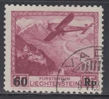 O LIECHTENSTEIN - POSTE AERIENNE  - O - N°14 - TB - Poste Aérienne