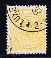 O LUXEMBOURG - TIMBRES SERVICES - O - N°38 - 5c Jaune - TB - Dienst