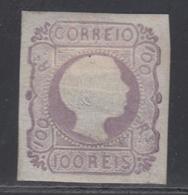 * PORTUGAL - * - N°8 - 100r Lilas - Réimpression - TB - Used Stamps