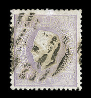 O PORTUGAL - O - N°48 - 240r Violet - B - Gebraucht