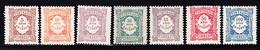 * PORTUGAL - TIMBRES TAXE  - * - N°7/13 - TB - Neufs