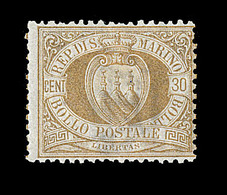 * SAINT MARIN - * - N°6 - TB - Unused Stamps