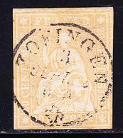 O SUISSE - O - N°29 (Sbk N°25G) Obl Càd Zofingen  - 3 Sept 64  - Signé Hermann - TB - 1843-1852 Federal & Cantonal Stamps