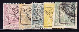 O TURQUIE - JOURNAUX - O - N°2/6 - N°2 ND - Au Filet En Haut - B/TB - Newspaper Stamps