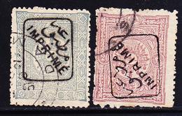 O TURQUIE - JOURNAUX - O - N°8/9 - Les 2 Val. - TB - Newspaper Stamps