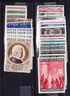 ** VATICAN - ** - N°140/166 - TB - Neufs