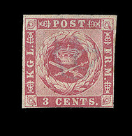 * ANTILLES DANOISES - * - N°1 - 3c Carmin - TB - Denmark (West Indies)