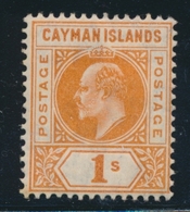 * ILES CAIMANES - * - N°14 - 1s Jaune Foncé - TB - Cayman Islands