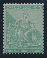 * CAP DE BONNE ESPERANCE - * - N°17 - 1sh Vert Avec Filet D'encadrement - TB - Cape Of Good Hope (1853-1904)