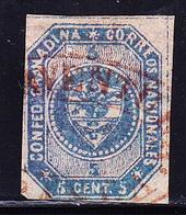 O COLOMBIE - O - N°2 - 5c Violet Bleu - Obl Postale Rouge - TB - Colombie