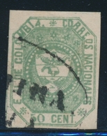 O COLOMBIE - O - N°17 - 50c Vert - Obl Postale - TB/SUP - Colombie