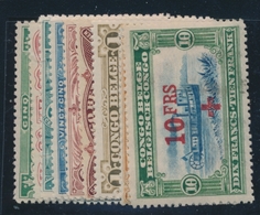 * CONGO BELGE - * - N°72/80 -Croix-Rouge - TB - Used Stamps