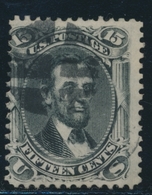 O ETATS-UNIS  - O - N°28 - 15c Noir - TB - Used Stamps
