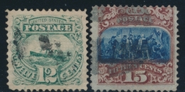 O ETATS-UNIS  - O - N°34/5 - Les 2 Val. - TB - Used Stamps