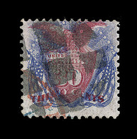 O ETATS-UNIS  - O - N°37 - 30c Bleu Et Rose - TB - Used Stamps