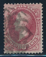 O ETATS-UNIS  - O - N°49 - 90c - PERRY - Obl. Lourde - B - Used Stamps