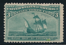 * ETATS-UNIS  - * - N°83 - 3c Vert - TB - Used Stamps