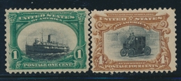 * ETATS-UNIS  - * - N°138, 140 - TB - Used Stamps