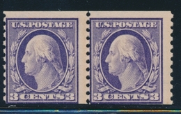 ** ETATS-UNIS  - ** - N°169L - Dentelé 10 Vertical En Paire - TB - Used Stamps