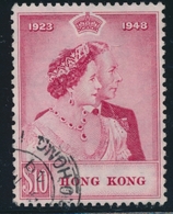 O HONG-KONG - O - N°170 - 10$ Rose Carminé - TB - Andere & Zonder Classificatie