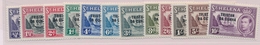 ** TRISTAN DA CUNHA  - ** - N°1/12 - 12 Valeurs  - TB - Sint-Helena