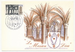 FRANCE - Carte Maximum - 3,60 Abbaye De Noirlac - 18 Bruere Allichamps - 2 Juillet 1983 - 1980-1989
