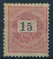 * 1899 15kr (60.000) (foghiány / Missing Perf. ) - Other & Unclassified