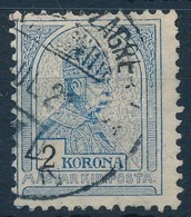 O 1904 Turul 2K 3. Vízjelállás (55.000) (foghiány / Missing Perforations) - Sonstige & Ohne Zuordnung