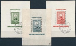 O 1951 80 éves A Magyar Bélyeg Vegyes Minőségű Blokksor (42.000) - Sonstige & Ohne Zuordnung