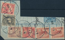 1900 1kr + 2K16f Vegyes Bérmentesítés Kivágáson 'BUDAPEST 71' - Other & Unclassified