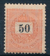 * 1898 50kr  (25.000) (foghiány / Missing Perf.) - Other & Unclassified