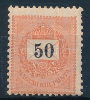 * 1898 50kr  (25.000) (foghiány / Missing Perf.) - Sonstige & Ohne Zuordnung