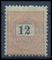 * 1898 12kr Elfogazott Bélyeg (20.000) - Otros & Sin Clasificación