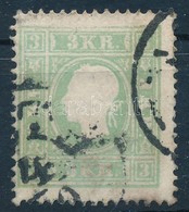 O 1858 3kr Zöld '(PES)TH' (25.000) - Other & Unclassified