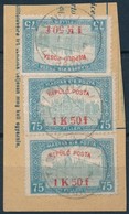 1918 Repülő Posta 3 X 1K50f (22.500) - Sonstige & Ohne Zuordnung