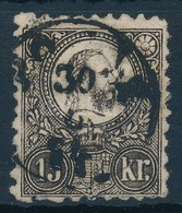 O 1871 Réznyomat 15kr A Ritka Feketésbarna Színváltozat (12.000) - Sonstige & Ohne Zuordnung