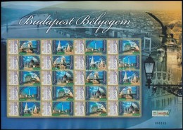 ** 2007 Budapest Bélyegem Megszemélyesített Teljes ív (13.500) - Sonstige & Ohne Zuordnung