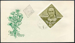 1963 Weiner Leó Vágott Bélyeg FDC-n - Other & Unclassified