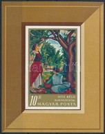 ** 1967 Festmény (III.) Vágott Blokk (3.500) - Other & Unclassified