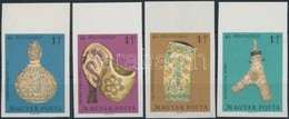 ** 1969 Bélyegnap (42.) ívszéli Vágott Sor - Other & Unclassified