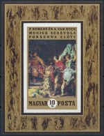 ** 1970 Festmény (VII.) Vágott Blokk (5.000) - Sonstige & Ohne Zuordnung