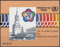 ** 1985 VIT (II.) - Moszkva Vágott Blokk (5.500) - Other & Unclassified
