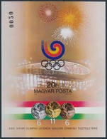 ** 1988 Olimpiai érmesek (V.) - Szöul Vágott Blokk (5.000) - Other & Unclassified