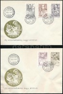 1989 Orvosok II. Vágott Sor 2 FDC-n (5.000) - Other & Unclassified