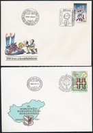 1990-1991 5 Klf Vágott FDC (11.900) - Sonstige & Ohne Zuordnung