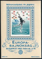 ** 1963 10 Db Műkorcsolya Blokk (10.000) - Sonstige & Ohne Zuordnung